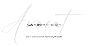 Geoffroy VAN CUTSEM