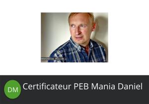 PEB Certificateur Daniel MANIA